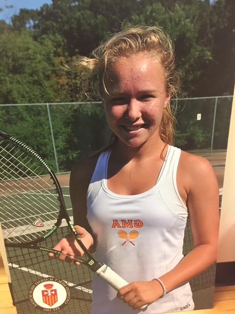Genevieve Wurtz, '18 D1 AA Singles Tennis Champion